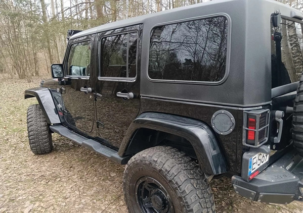 Jeep Wrangler cena 135000 przebieg: 78600, rok produkcji 2013 z Zgierz małe 211